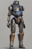 Placeholder: A Star Wars Combat Droid, Wearing Cowboy Clothes, Armor Looks Dangerous.