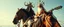 Placeholder: beholder tyrant riding a horse on a lagoon, goa folk electronica trance, latin breaks, guitar, sitar, indian vibes, fsol, close up portrait, amazed guru