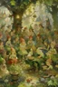 Placeholder: Prompt: Impressionist painting of a garden party of elves and fairies and dwarves --ar 3:2