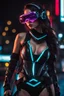 Placeholder: Photography realistic HD full body super model pretty girl cyberpunk art,cyborg super pretty girl, night vision goggles, cyberpunk super pretty girl, cyberpunk 2077