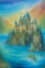 Placeholder: Drowing castle under the sea pastel