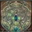 Placeholder: microcosm with planktonic style art nouveau