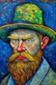 Placeholder: Omni-man painted by Van Gogh