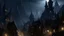 Placeholder: Ebonspire Ebonspire, a shadowy town nestled at the base of the Sable Peaks, pierces the night with its dark, towering spires that seem to drink in the moonlight, casting an eerie glow on the cobblestone streets below.