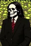 Placeholder: a field of 1000s of cartoonish, anatomically correct, skulls, vivid RANDOM BRIGHT neon colors, dark comedy, well lit, high detail, photorealistic, horrorcore, fun, scary, none featured, each a different color or hue,