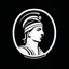 Placeholder: greek statue portrait logo bauhaus