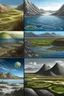 Placeholder: earths cambrian periode lanscapes