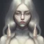 Placeholder: three girls, glasses, portrait, leaning pose, sueter, dead eyes, emotionless face, long white hair, full body, realistic painting, tattoo, intricate detail, long white hair, cute, small girl, symmetrical, emotionless, big dreamy eyes,