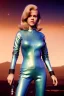 Placeholder: Ultra Realistic retro sci-fi portrait New York image from 1960, spaceship, sweet young Jane Fonda, tight latex suit, weapon, fighting stance, soft color, highly detailed, unreal engine 5, ray tracing, RTX, lumen lighting, ultra detail, volumetric lighting, 3d, finely drawn, high definition, high resolution.