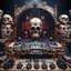 Placeholder: DJ of the damnded, insanely detailed DJ booth in hell, MID set, speakers and equipment made of bone, anatomically correct, add more skulls in th audience, photorealism, vray, 8k 3d https://stablecog.com/generate?o=a67b60e0-edd2-418d-9744-d1d585055d7fv https://stablecog.com/generate?o=93026b00-ac6b-436a-bc57-6aa04073d4a9