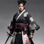 Placeholder: The unexpected guardian: traditional kimono reimagined with modern combat readiness. Beauty and strength coexist in this striking fusion of Japanese cultural heritage and contemporary tactical aesthetics. Her composed stance belies lethal precision, embodying dual authority. Skillfully dual-wielding firearms of different calibers, and with a katana at her waist, she is a versatile and highly trained enforcer. Her black attire bears a distinct insignia marking her affiliation with a powerful orde