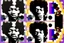 Placeholder: A digital collage mosaic of Jimi Hendrix, combining different stages of his life and career. The mosaic features scenes from his early life, iconic performances, and creative process. Early life is represented in black and white photography style, iconic performances in psychedelic art, and the creative process in surrealism. These different art styles blend together to form a cohesive mosaic image of Jimi Hendrix’s face, symbolizing the integration of his life experiences into his identity as a