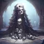 Placeholder: Skull's Queen, leaning pose,