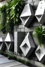 Placeholder: Geometric Concrete wall Planters