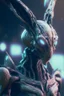 Placeholder: Bunny man humanoid alien,hyper detailed, digital art, trending in artstation, cinematic lighting, studio quality, smooth render, unreal engine 5 rendered, octane rendered