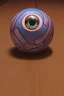 Placeholder: Bowling ball with eyes