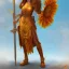 Placeholder: sunflower goddess warrior