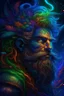 Placeholder: Hairy situation, fantasy art, dark, magical, full-colour , vibrant, colorful, hyperdetailed, vapor, beautiful, radiant, magical, cosmic