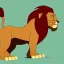 Placeholder: Lion King Animation OC male lion