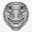 Placeholder: Alligator, front view, mandala, minimal lines, cartoon, white back ground color, real style, realistic, minimalistic, minimal black line art, line art, crisp line art, unique coloring sheet, outlined, outline, crisp, crisp line edges, illustration, thin lines, crisp clear lines, line art, clean line art, unique, 8k, amazing, masterpiece, no colors, no dark color, no black color, avoid thick black, minimalistic line edges, pure white back ground, image character full fit to page,