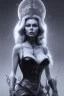 Placeholder: Brigitte Bardot as evil queen in black leather, leather, busty, cleavage, angry, stern look. character design by cory loftis, fenghua zhong, ryohei hase, ismail inceoglu and ruan jia. unreal engine 5, artistic lighting, highly detailed, photorealistic, fantasy.