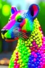 Placeholder: rainbow animal ,3d 4k octane render, smooth, sharp focus, highly detailed, unreal engine 5,