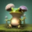 Placeholder: frog with mushroom on its back