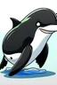 Placeholder: cartoon orca