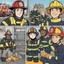 Placeholder: **Content Visual Art:** A graphic novel series featuring a diverse team of firefighters and safety experts, each specializing in different types of fires and safety equipment. The stories educate readers on fire prevention, emergency response, and the importance of inclusive safety measures. The series includes a companion audio description track and simplified visual versions for readers with different needs. **Appearance:** Content art ideas combine fire safety training, types of fires, equipm