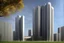 Placeholder: Unique tall building design for central bank of a country