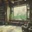 Placeholder:  Living room with a big full wall window view on Gotham city , gothic architecture,interior design,point of perspective,by Jean Baptiste Monge, Epic cinematic, brilliant stunning, intricate, meticulously, detailed, dramatic atmospheric, maximalist digital matte painting