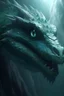 Placeholder: photoreal close-up of a dragontiger in an icecave with blue-green fog by lee jeffries, octane render, 8k, high detail