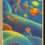 Placeholder: cosmic landscape by Carl Barks