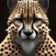 Placeholder: award winning portrait of a male anthropomorphic cheetah long vblack cory loftis, fenghua zhong, ryohei hase, and ruan jia. unreal engine 5, artistic lighting, highly detailed, photorealistic, fantasy, full head