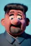 Placeholder: Waist up muppet Portrait, Kim Jong-un as muppet doll, black suit, photo studio, blue background, unreal engine 5, concept art, art station, god lights, ray tracing, RTX, lumen lighting, ultra detail, volumetric lighting, 3d.