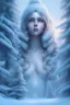 Placeholder: Wintertime Wonderland a Beautiful Hyperrealistic Digital Graphic in the Style of Charlie Bowater Julia Fox Monica Lee and Camilla D'Errico