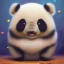 Placeholder: pixar art style of a mega cute and fluffy baby panda in natural environment, vivid color, full body, by mobeius, au naturel, hyper detailed, digital art, trending on artstation, cinematic lighting, studio quality, smooth render, unreal engine, octane render, art style by klimt and nixeu and ian sprigger and wlop and krenz cushart