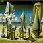 Placeholder: therapy, Kay Sage, Giorgio de Chirico, Yves Tanguy