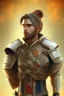 Placeholder: male proud gamer logo portrait attractive fantasy