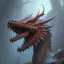 Placeholder: dragon head, fantasy, sharp focus, concept art, 8 k thomas kinkade gerald brom adrian smith