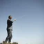 Placeholder: a man pissing against the wind