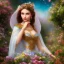 Placeholder: libanese fairy, beautiful portrait, flowery landscape