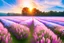 Placeholder: paysage rempli de belles grandes fleurs blanches bleues roses 8k