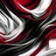 Placeholder: White background, Romance, silk fabric texture red and black, wavy lines, a pinch of black