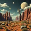 Placeholder: Creepy surreal landscape, Max Ernst, Walton Ford, 8k, 3d