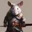 Placeholder: rat warrior