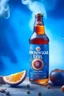 Placeholder: brand campaign for a new drink with orange and chili flavour viking thor style high resolution