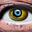 Placeholder: close-up portrait of human eye with screaming face inside of pupil, ultra-realistic, intricate, 8k resolution, high-quality, fine-detail, digital art, detailed matte, volumetric lighting, dynamic lighting, photorealistic, 3d octane render, illustration,