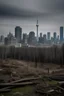 Placeholder: toronto skyline abandoned