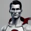 Placeholder: Photorealism boy with superman power